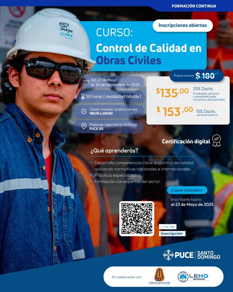 Curso “Control de Calidad en Obras Civiles”
